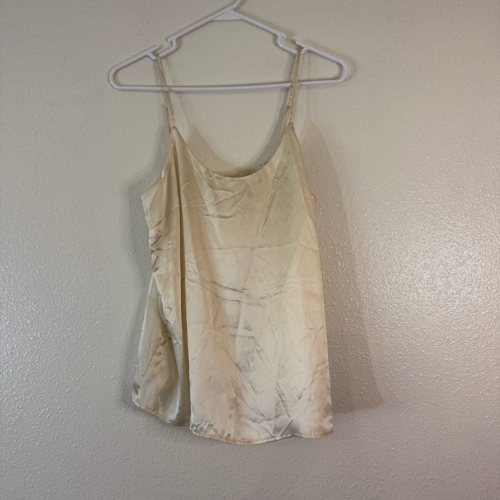 Sundance Cream silk Blouse M